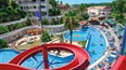 foto bazen s toboganom v hotelovom komplexe Zante Royal Resort Hotels v stredisku Vassilikos na ostrove Zakynthos