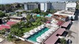 foto nekonecny bazen hotela Mira Meridia Beach Resort v Alanyi v Turecku