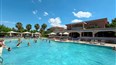 foto bazen hotela Portes Beach, stredisko Nea Potidea, Chalkidiki, Grecko